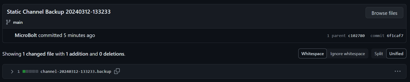 Còpia de seguretat remota de GitHub
